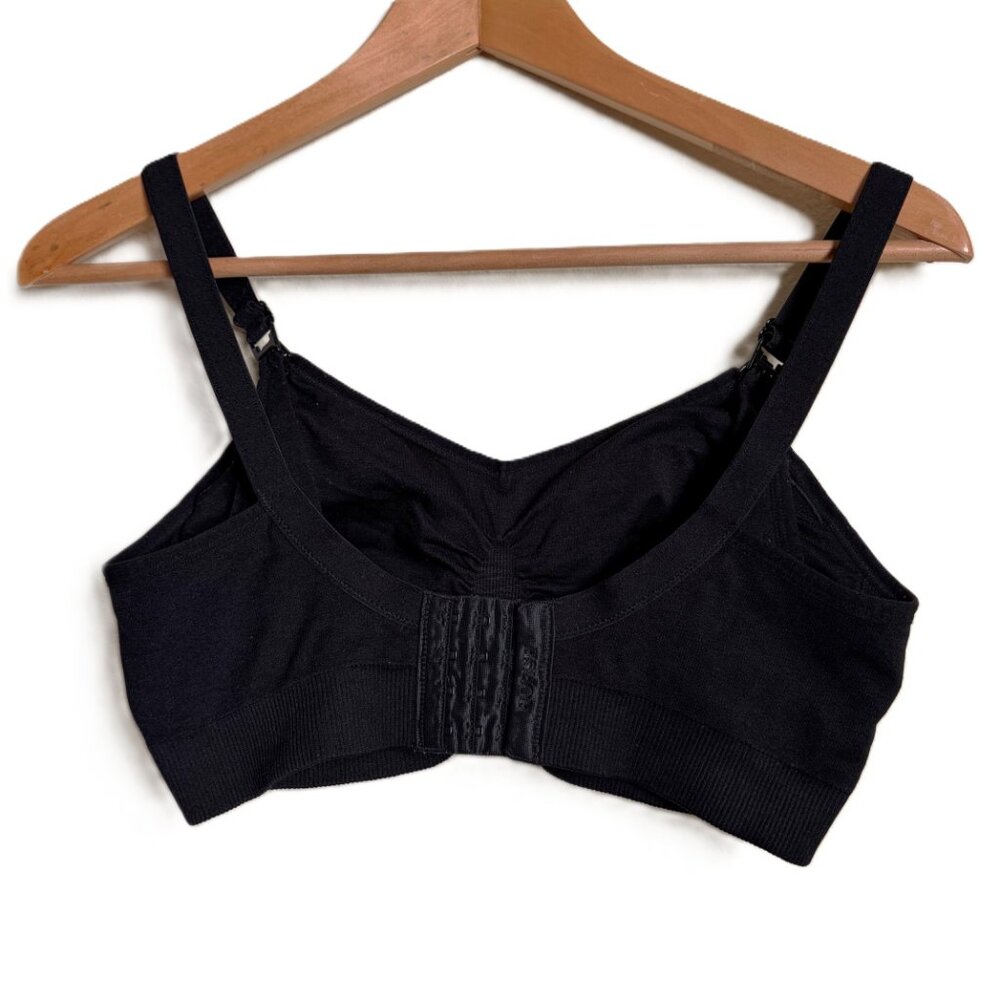 Hofish Maternity Nursing Bras (2-Pack) | Black & Beige | Size Medium - Picture 7 of 9